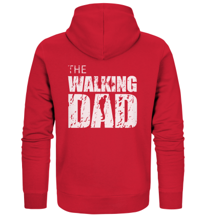 Organic Zipper - The Walking Dad - Trage DAD2 - L - Red XS back light