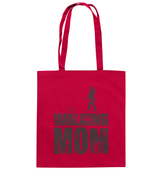 Baumwolltasche - The Walking Mom - Trage MOM1 - D - Classic Red ca 38x42 front dark Baumwolltasche - The Walking Mom - Trage MOM1 - D - Classic Red ca 38x42 front dark