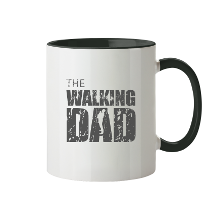 Tasse - The Walking Dad - Trage DAD2 - D - zweifarbig  - Black 330ml front dark