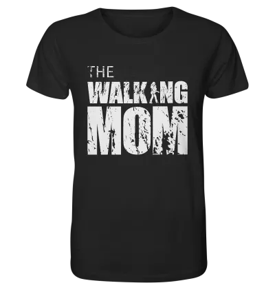 Organic Shirt - The Walking Mom - Trage MOM3 - Black XS front light