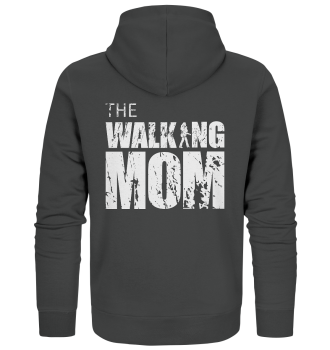 Organic Zipper - The Walking Mom - Trage MOM3 - Anthracite XS back light