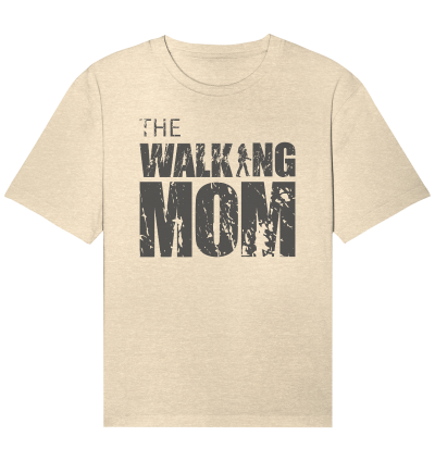 Organic Relaxed Shirt - The Walking Mom - Trage MOM3-D - Natural Raw XS front dark