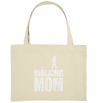 Organic Shopping Bag - The Walking Mom - Trage MOM1 - L - Natural ca  49x37 front light