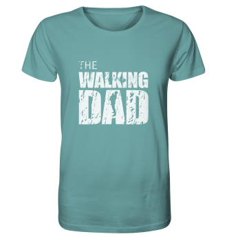 Organic Shirt - The Walking Dad - Trage DAD2 - L - Citadel Blue XS front light