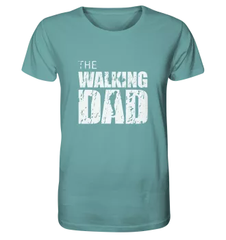 Organic Shirt - The Walking Dad - Trage DAD2 - L - Citadel Blue XS front light